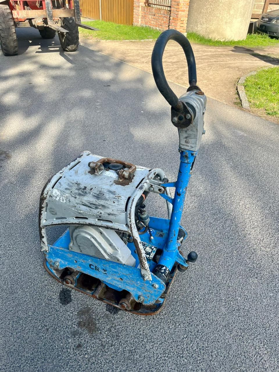 Weber CR 3 Rüttelplatte